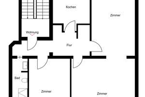 Stilvoller Altbau am Carlsplatz – eine echte Rarität – 40213 Carlstadt, Düsseldorf – Vorschaubild 12