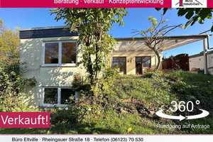 Massiv gebauter Flachdachbungalow mit sanierter Einliegerwohnung und sonnigem Garten  – Mainz-Bingen (Kreis) – Vorschaubild 1