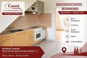 Dachgeschosswohnung in ruhiger Lage | Balkon & Stellplatz