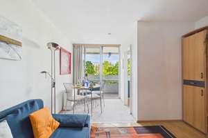 Möblierte City-Wohnung im berühmten Pharao-Haus – Balkon, Aufzug & Top-Lage in München-Bogen... – Fritz-Meyer-Weg 55, 81925 Oberföhring, München – Vorschaubild 7
