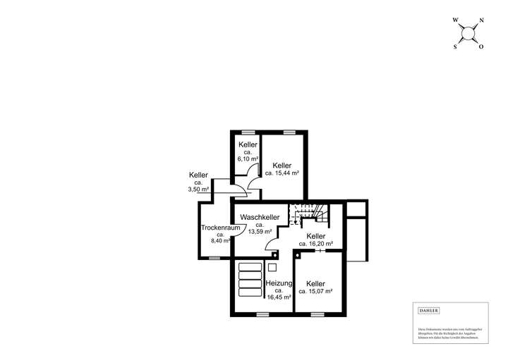 Grundriss Untergeschoss