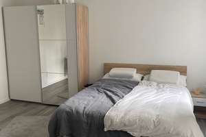 Möbliertes 1ZKB-Apartment mit Balkon unbefristet ab Dezember – Mariendorfer Damm  58, 12109 Mariendorf, Berlin – Vorschaubild 1