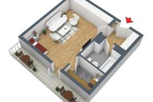 München-Solln - Apartment mit sonnigem Balkon, Wellnessbereich und Tierfaragenstellplatz – Drygalskiallee 118, 81477 Solln, München – Vorschaubild 3