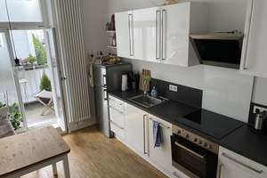 Ehrenfeld: Tolle + helle kernsanierte Altbauwohnung , 1. OG, 2ZKDB, 2 Balkone, ca. 52 qm,