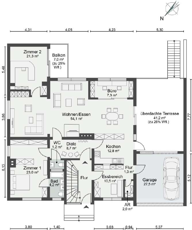 Grundriss EG
