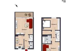 Maisonettewohnung sucht einen neuen Bewohner // ZG 2.OG/3.OG 4. Mieteinheit von links – Hallesche Straße 24, 38444 Westhagen, Wolfsburg – Vorschaubild 15