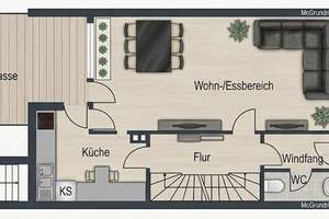 Großzügiges Reihenmittelhaus mit gemütlichem Garten – Die vollständige Adresse der Immobilie erhältst du vom Anbieter., 65929 Unterliederbach, Frankfurt am Main – Vorschaubild 13