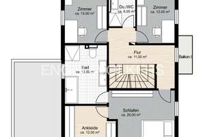 Hochwertiges Traumhaus in Frankfurt: Exklusive Residenz zwischen urbanem Komfort und Naturidylle – Die vollständige Adresse der Immobilie erhältst du vom Anbieter., 60438 Kalbach-Riedberg, Frankfurt am Main – Vorschaubild 19