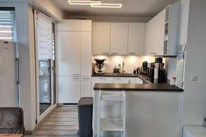 Sonnige, barrierefreie 3-Zimmer-Wohnung mit Einbauküche und Süd-Loggia in Perlach, München – Sammy-Drechsel-Straße 31, 81737 Altperlach, München – Vorschaubild 6