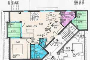 EIN STÜCK HIMMEL / 5 Zimmer Dachgeschoss-Maisonette + 2 Balkone, Einbauküche + 2 x TG. WG geeignet. – Am Haingraben 15, 65189 Südost, Wiesbaden – Vorschaubild 26