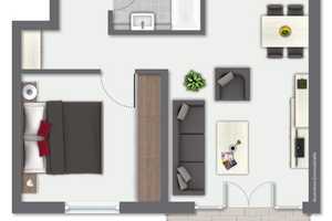 7296 - Renovierte 2-Zimmerwohnung mit Balkon und Duplex-Parker am Badeniaplatz! – Karlsruhe – Vorschaubild 16
