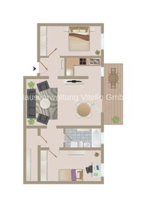 3-Zimmer-Wohnung mit Balkon im Herzen von Sulzbach !
