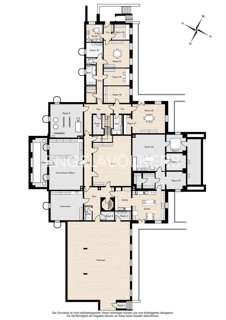 Grundriss Souterrain