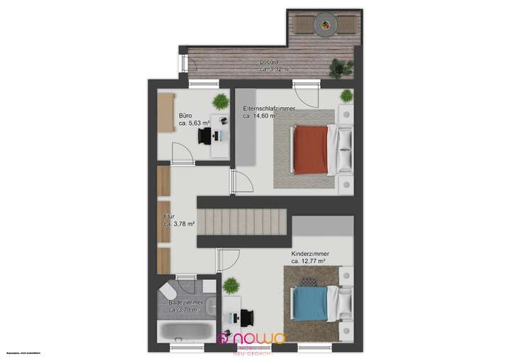 Grundriss Obergeschoss