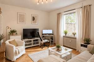 Urbanes Wohnen mit Garten – vermietete Altbauwohnung direkt am Fürstenplatz