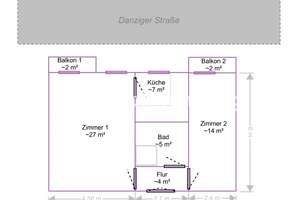 Tauschwohnung: Tausche 2 Zi. Altbau Whg in PBerg gegen 3 Zi. Whg in PBerg – Die vollständige Adresse der Immobilie erhältst du vom Anbieter., 10435 Prenzlauer Berg, Berlin – Vorschaubild 5