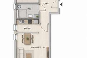 Seniorengerecht 3-Zimmer Wohnung mit Balkon I VERMIETET – 90763 Nördliche Südstadt, Fürth – Vorschaubild 15