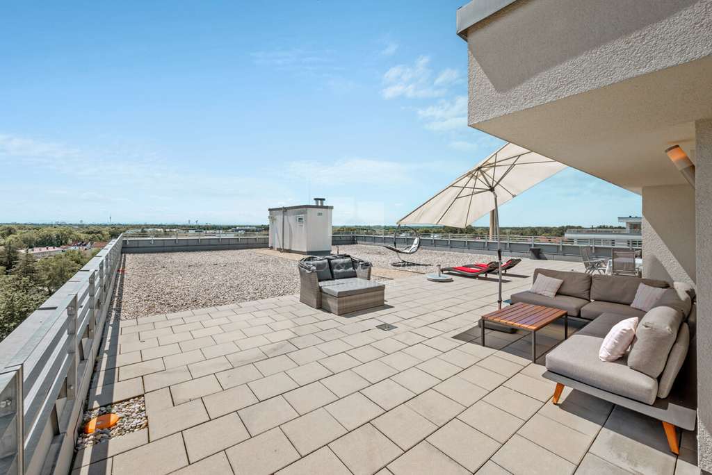 Immobilie in Oberschleißheim - Atemberaubender Weitblick garantiert! Modernes Penthouse zum Wohlfühlen - Bild 4