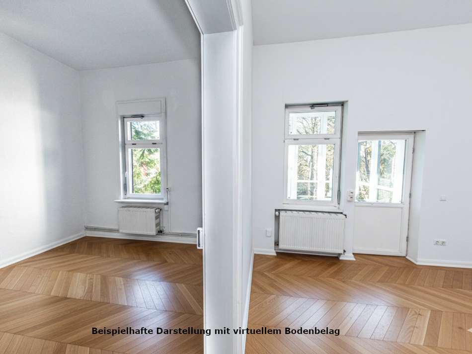 Büro 1 und Schlafzimmer