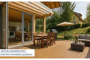 Modernes Holzhaus in Hanglage mit großer Terrasse – Die vollständige Adresse der Immobilie erhältst du vom Anbieter., 15834 Rangsdorf – Vorschaubild 2