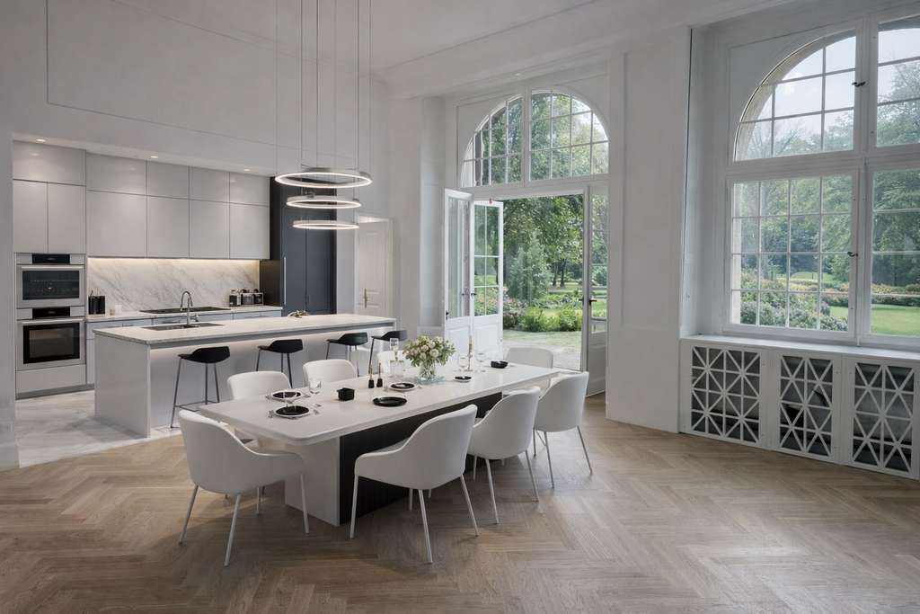 Design-Gartenloft unter der Million – moderne Architektur im Park