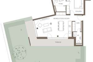 Stilvolle 2-Zimmer-Erdgeschosswohnung mit Terrasse und Garten in Regensburg – Sarmanna-Straße 16, 93049 Westenviertel, Regensburg – Vorschaubild 10