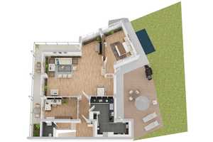 ! Rarität mit Fernblick ! Geräumiges Architektenhaus direkt am Naturschutzgebiet in Bonn-Lengsdorf – Bonn – Vorschaubild 19