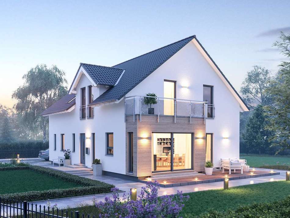 Straßeansicht und Garten Somme