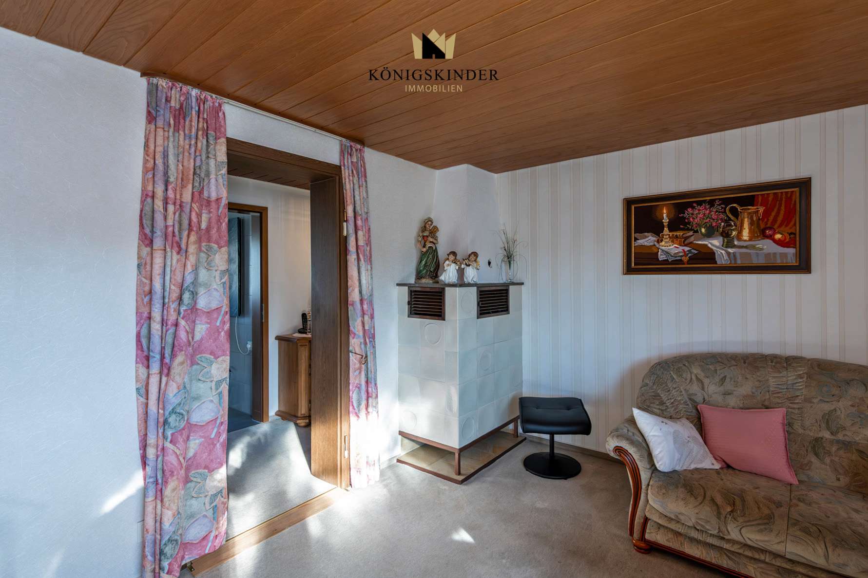 Immobilie in Großbettlingen - 2-FH mit Ausbaupotenzial (3-FH) in Großbettlingen mit Garage, Stpl. & Traumgarten - Bild 0