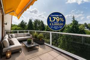 Exklusives Penthouse als Dach-Solitär in Volksdorf mit Kamin & Wellness-Faktor