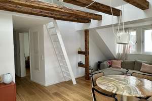 Stilvolle 2,5-Zimmer-Dachgeschosswohnung mit gehobener Innenausstattung mit EBK in Stuttgart – Christophstraße 5, 70178 Rathaus, Stuttgart – Vorschaubild 12
