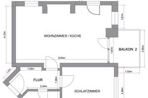 Skandinavischer Wohntraum mit 2 Lounge Balkonen im Grünen - Dresden – Thäterstraße 10a, 1139 Mickten, Dresden – Vorschaubild 5