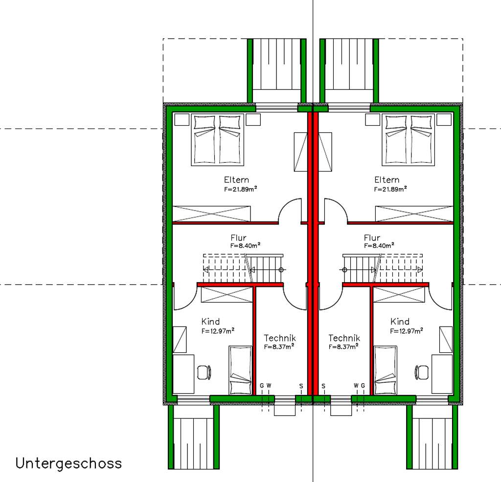 Immobilie in Angelbachtal - Vielseitige  Doppelhaushälfte mit 2 WE - KFW 40 QNG - Bild 1