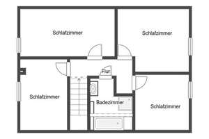 Stilvoll modernisiertes Einfamilienhaus mit viel Platz und Wohlfühlcharakter – Die vollständige Adresse der Immobilie erhältst du vom Anbieter., 27243 Dünsen – Vorschaubild 16