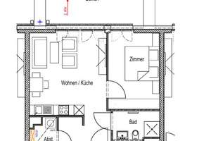 Moderne 2-Zi.-Wohnung mit EBK und Balkon in Toplage! – Konrad-Adenauer-Ring 5, 65187 Rheingauviertel / Hollerborn, Wiesbaden – Vorschaubild 9