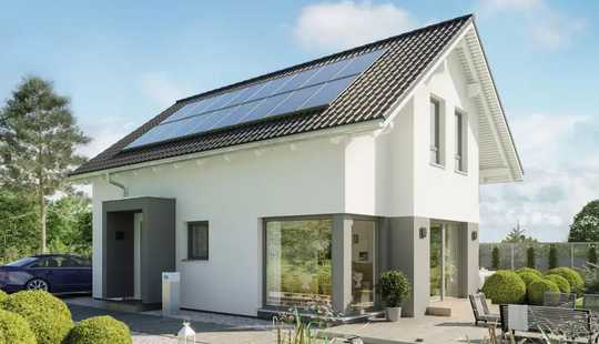 Bild von Moderner Bau mit viel Atmosphäre sucht Familie - Grundstücksservice inklusive!