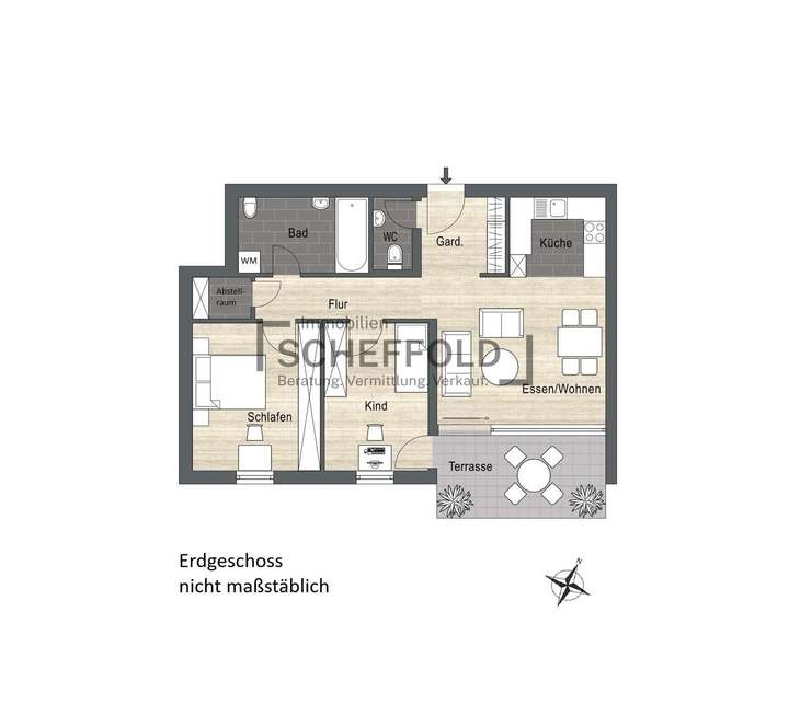 Grundriss Erdgeschoss