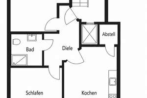 *Flingern trifft Innenstadt* sanierte 2-Zimmer Wohnung mit Terrasse – Gerresheimer Straße 65, 40211 Stadtmitte, Düsseldorf – Vorschaubild 15