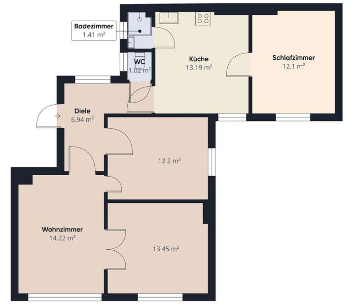 S&P | Grundriss 2. Obergeschos
