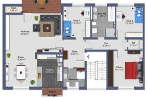Ihr neues Zuhause in KR-Bockum: Lichtdurchflutete Wohnung mit Stil, Komfort & zahlreichen Extras! – Krefeld – Vorschaubild 22