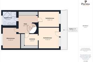 Charmantes Reihenmittelhaus mit Garten und Garage – Die vollständige Adresse der Immobilie erhältst du vom Anbieter., 52353 Birkesdorf, Düren – Vorschaubild 15