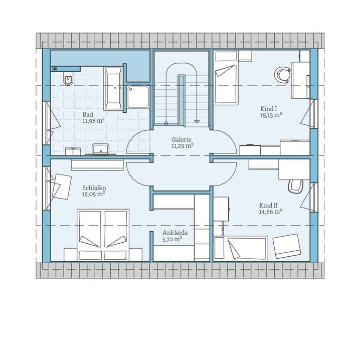 Dachgeschoss Haus Waidhofen