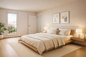 Attraktive Dachgeschosswohnung in München  – Die vollständige Adresse der Immobilie erhältst du vom Anbieter., 81825 Waldtrudering, München – Vorschaubild 2