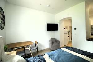 Modern wohnen nahe TU Dortmund voll möbliertes 1,5-Zimmer-Apartment – 44149 Dorstfeld, Dortmund – Vorschaubild 2