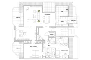 Blick über Düsseldorfs: Großzügige Dachgeschosswohnung mit Aufzug, vier Balkonen & Stellplatz – 40625 Gerresheim, Düsseldorf – Vorschaubild 18