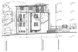 2,5 Zi.-Wohnung, neuwertig, zentral, ruhig, Terrasse, TG Stellp, keine Prov, Fußbodenheizung