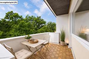 Einziehen & wohlfühlen: Modernisierte 3-Zimmer-Wohnung mit Loggia & Garage in Hannover - Döhren