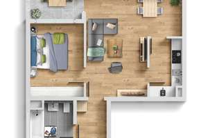 Charmante 2-Zimmer-Wohnung am Völki - Provisionsfrei vom Eigentümer