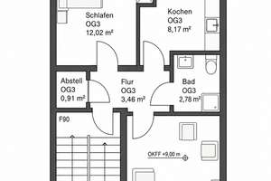 Kernsanierte, ruhige Zwei-Zimmerwohnung, zentrumsnah – Josefstrasse 4, 53111 Bonn-Zentrum, Bonn – Vorschaubild 8