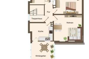 Doppelhaushälfte mit 3 Garagen, Wintergarten, Balkon und kleinem Garten! In guter Lage, Stadtteil Gl – Die vollständige Adresse der Immobilie erhältst du vom Anbieter., 95447 Glocke/Saas, Bayreuth – Vorschaubild 18